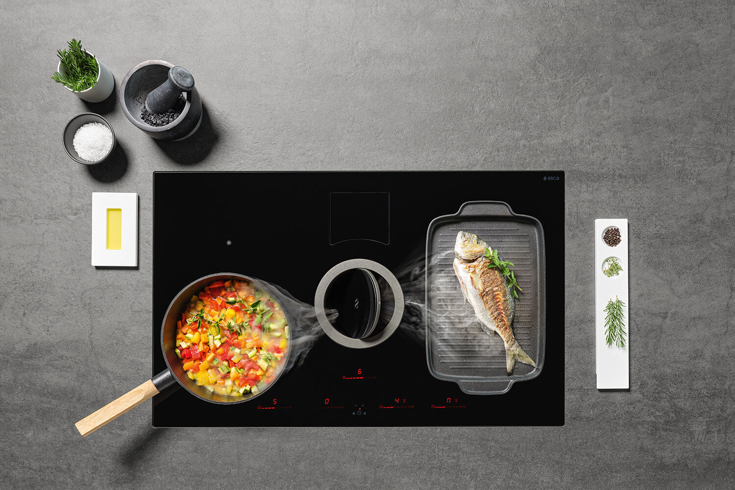 Elica NikolaTesla Switch DO Venting Induction Hob thumbnail image